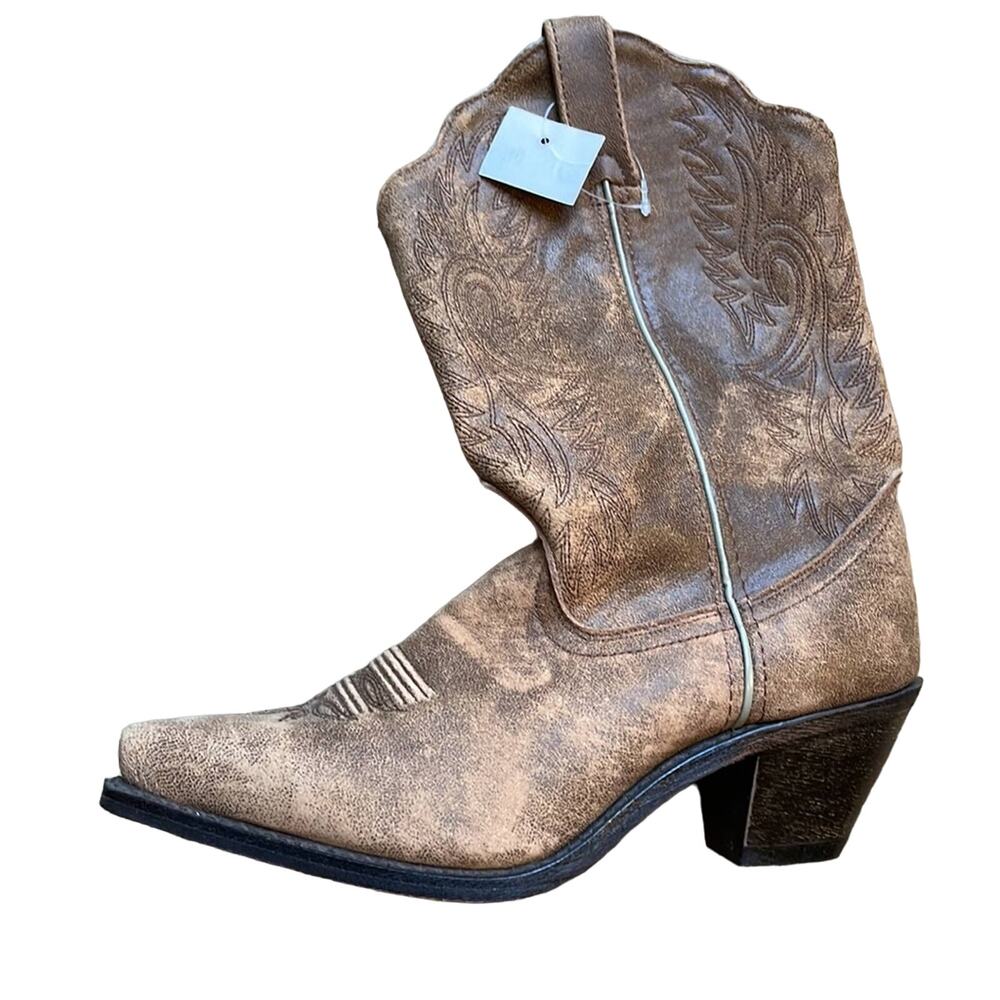 Rockin' Country Collection Real Leather Cowboy Boots from Texas - Picture 5 of 10